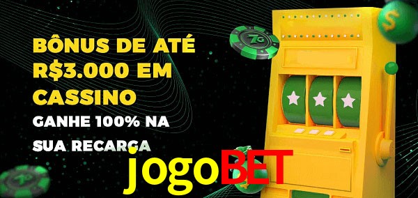 jogobet melhor bônus de depósito